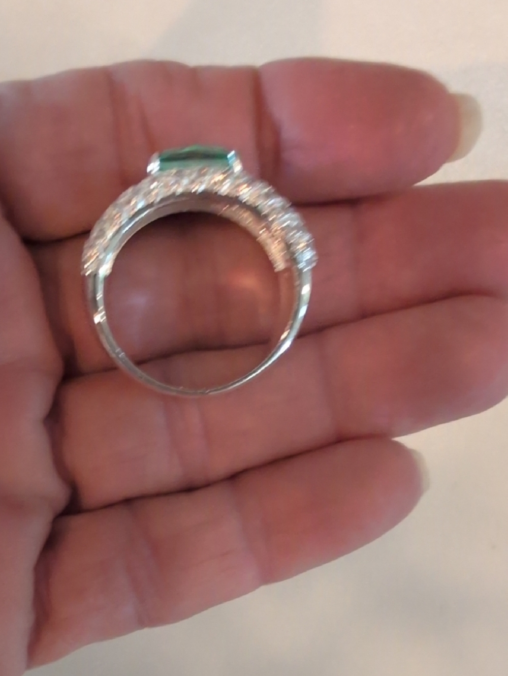 Bomb Party "GlamorousTraveler" Lab Created Tourmaline Ring NWT - Picture 3 of 8